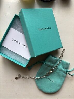 Tiffany & Co. Sterling Silver Infinity Bracelet *DISCONTINUED STYLE